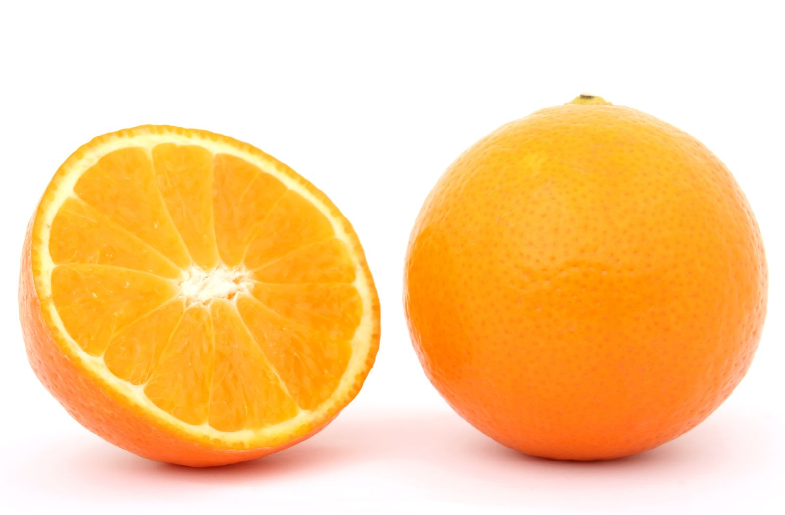 Fresh oranges providing vitamin C, fiber and other nutrients