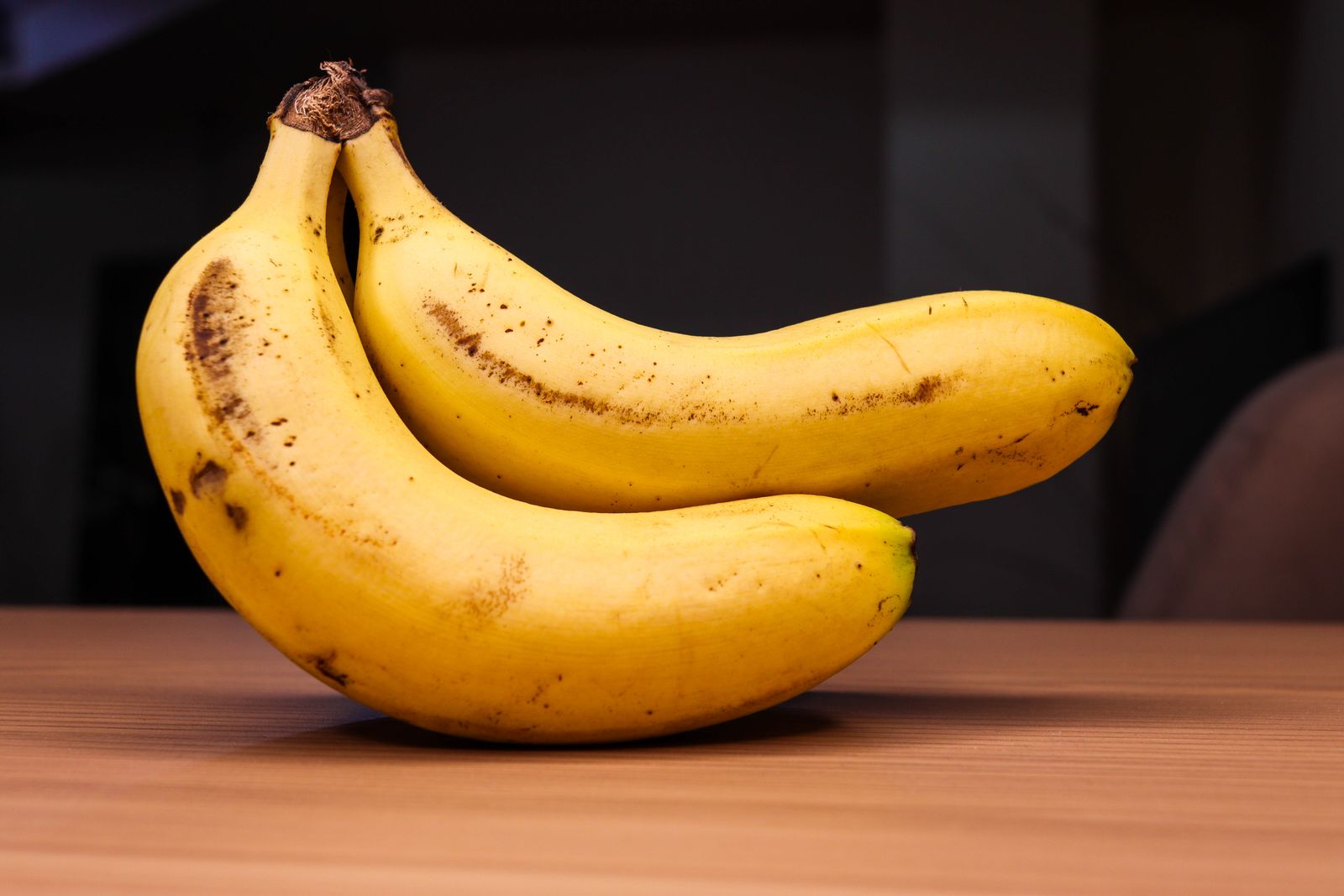 Fresh bananas providing potassium and other nutrients that support a balanced diet